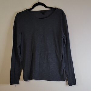 J. Crew Charcoal Long Sleeve Shirt